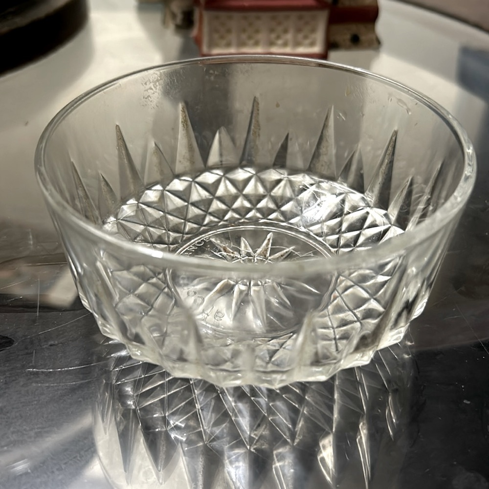 ARCOROC FRANCE  Crystal Bowl